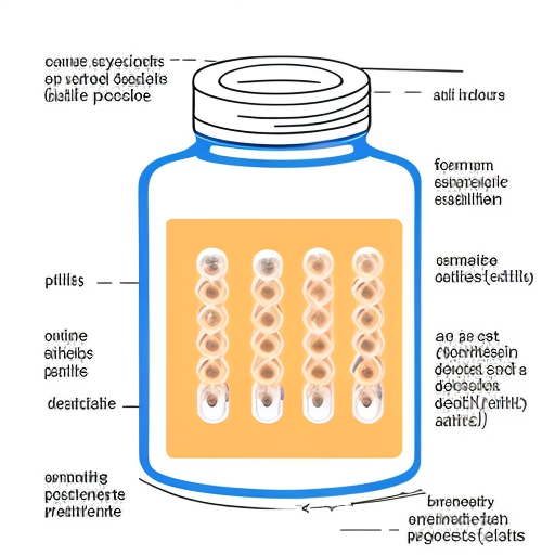 A diagram showcasing the Cialis Generico pill, its chemical composition, and the effects on the human body during erectile dysfunction treatment. Include visual elements suggesting dosage, affordability, and a secure online purchasing process.